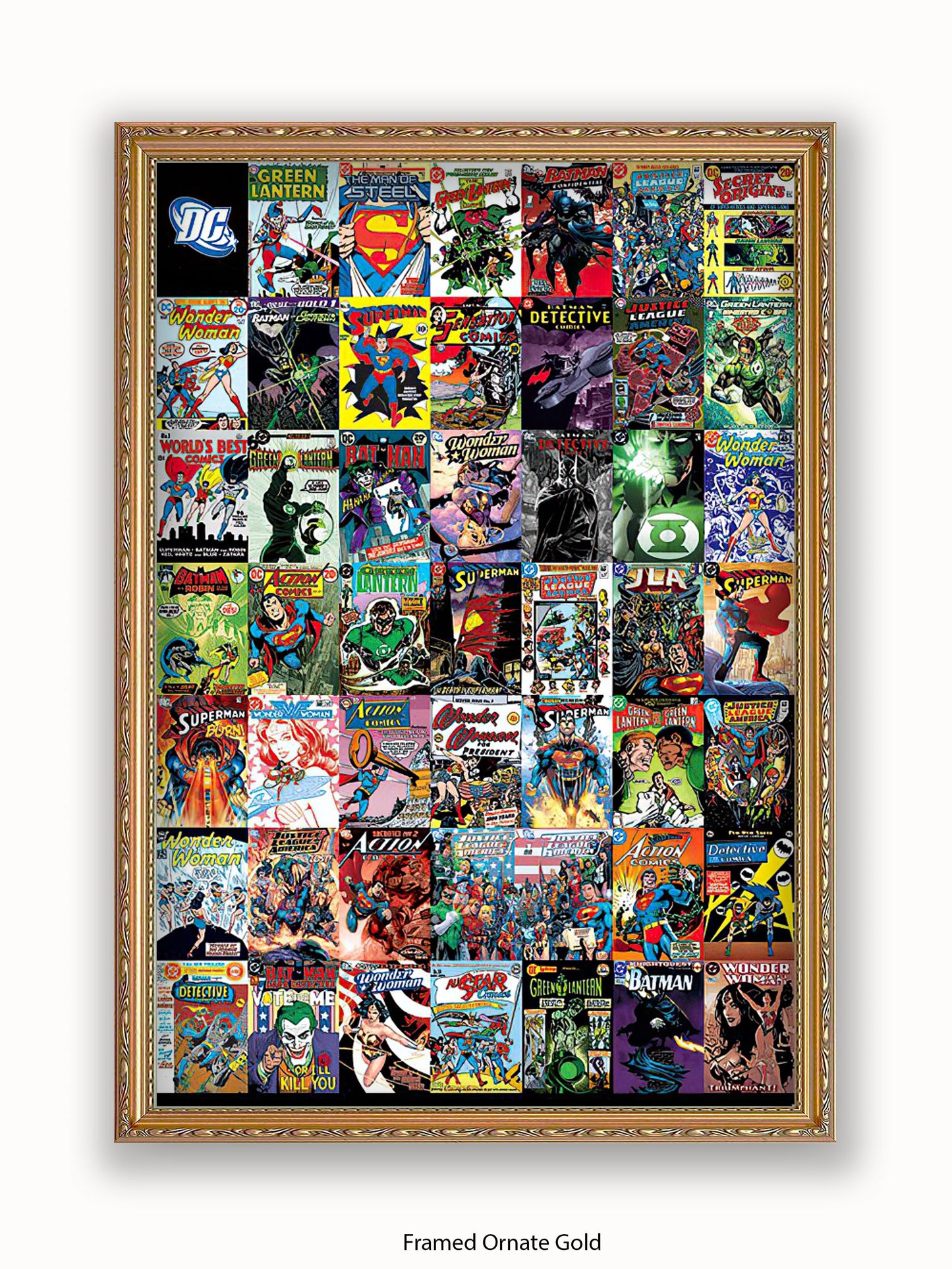 DC  Heroes  Montage Poster