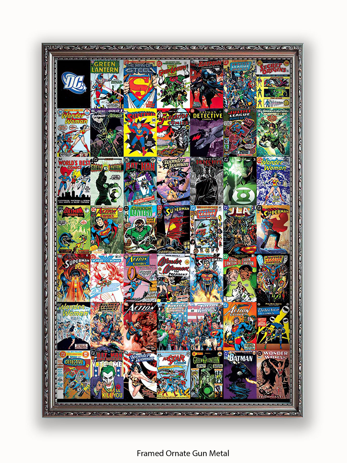 DC  Heroes  Montage Poster