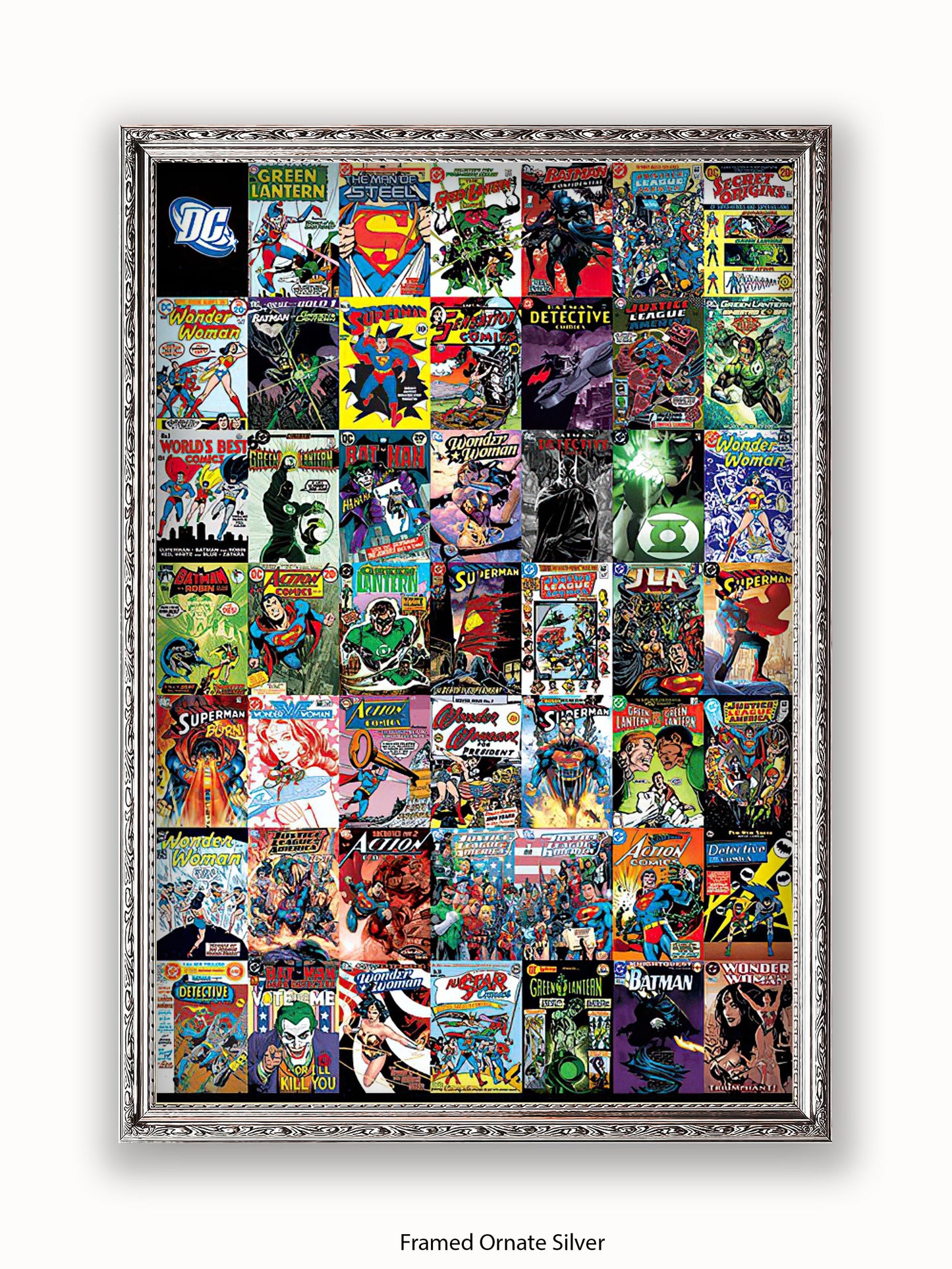 DC  Heroes  Montage Poster