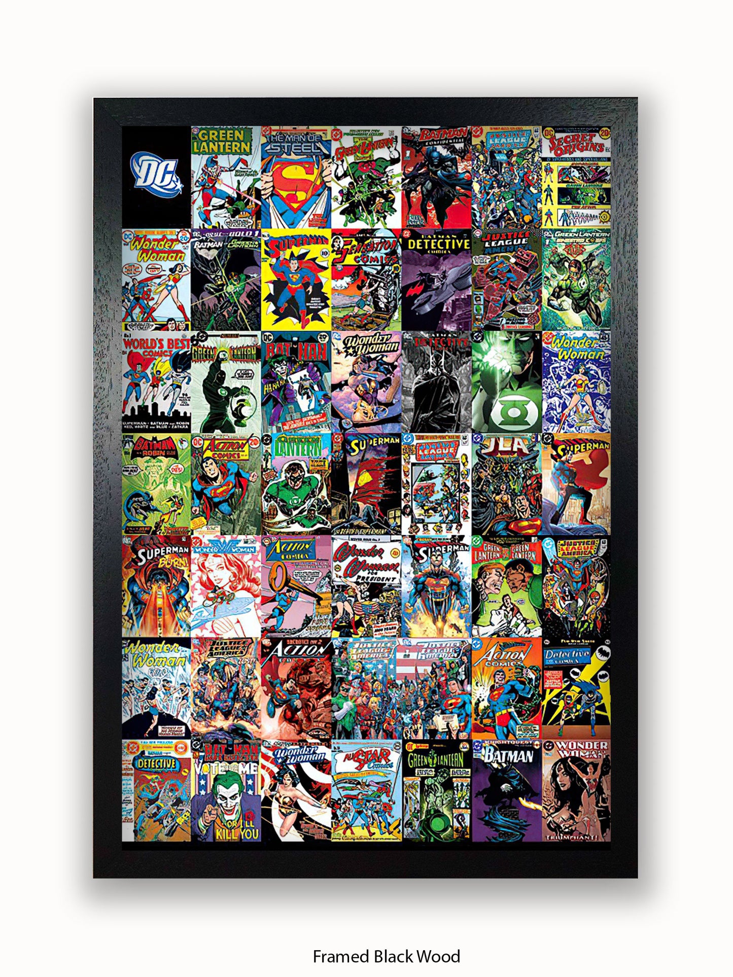 DC  Heroes  Montage Poster