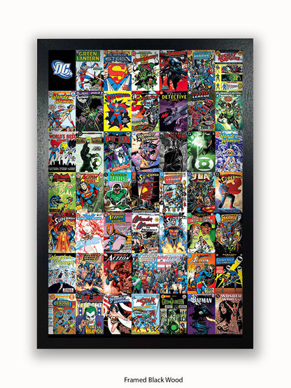 DC  Heroes  Montage Poster