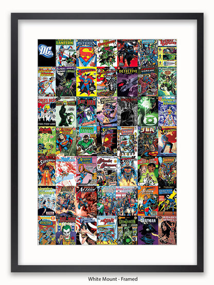 DC  Heroes  Montage Poster