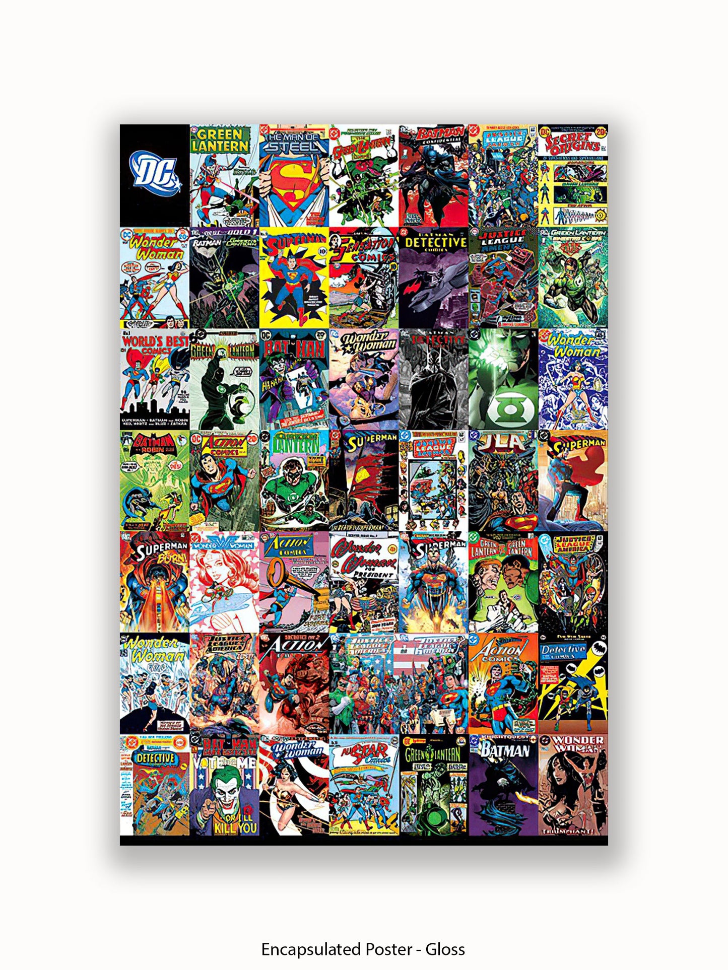 DC  Heroes  Montage Poster