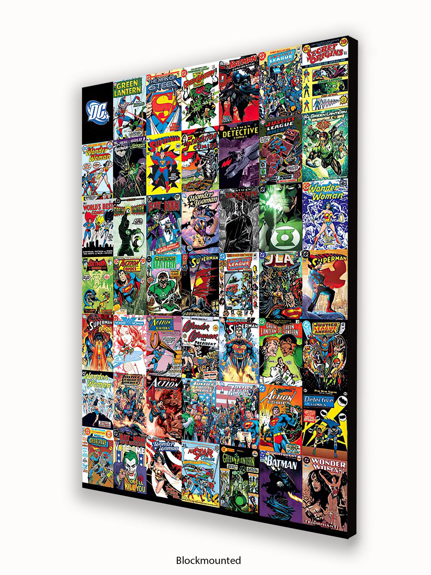 DC  Heroes  Montage Poster