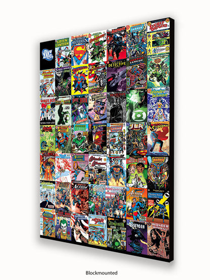 DC  Heroes  Montage Poster