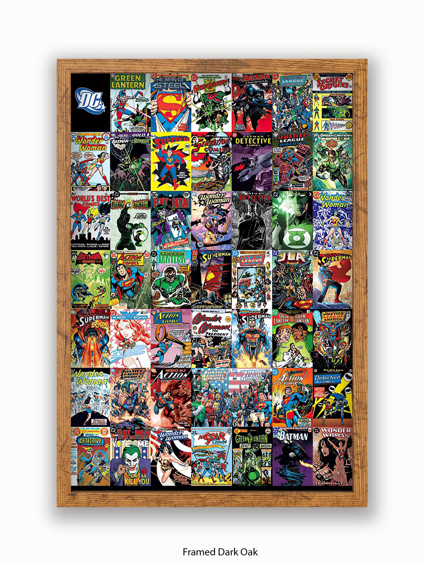 DC  Heroes  Montage Poster