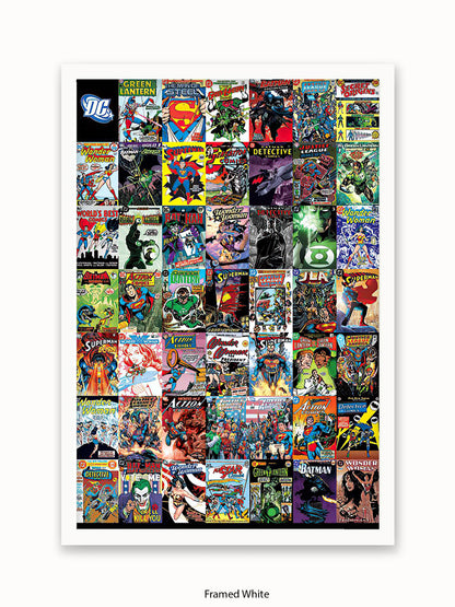DC  Heroes  Montage Poster