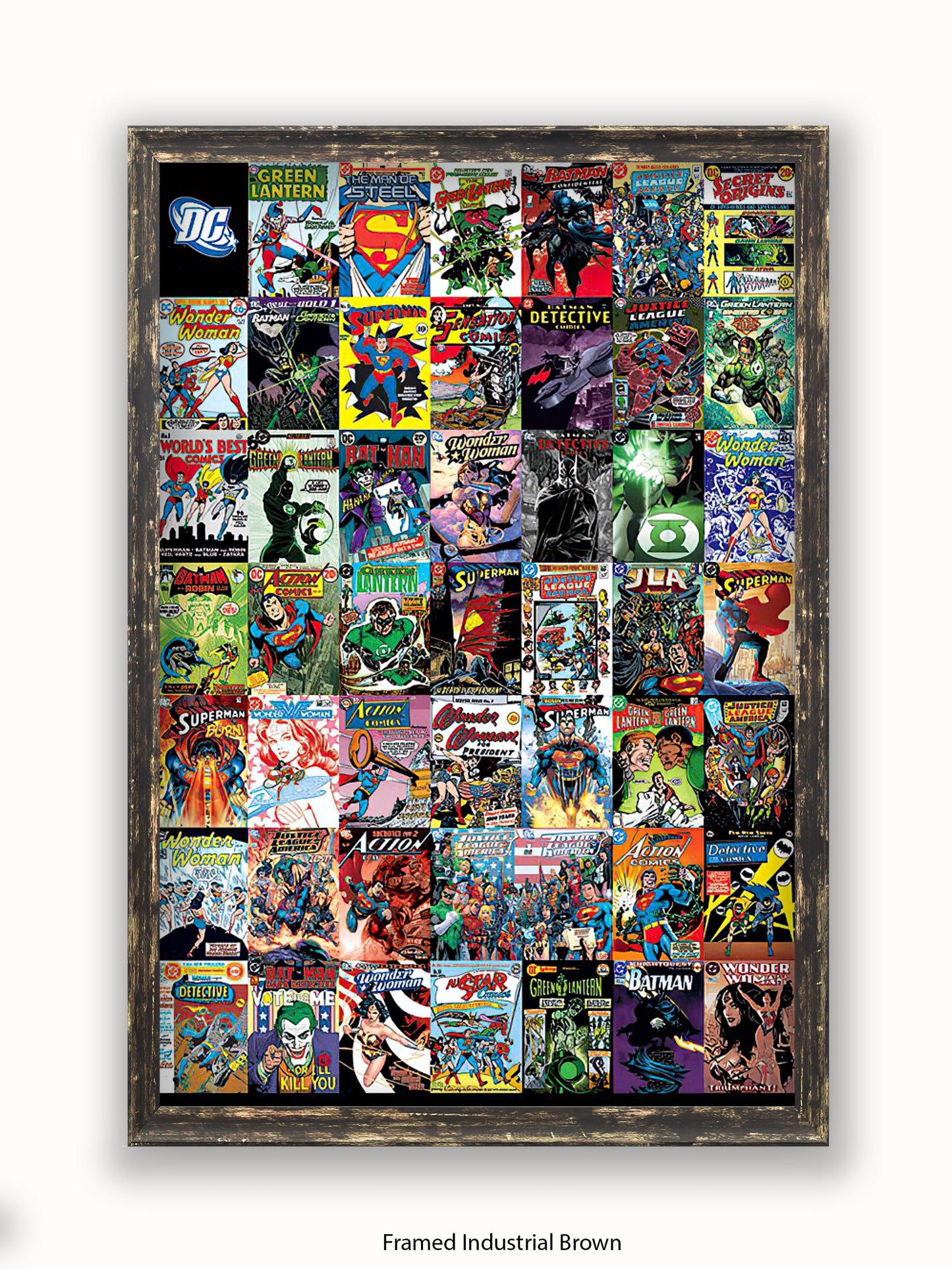 DC  Heroes  Montage Poster