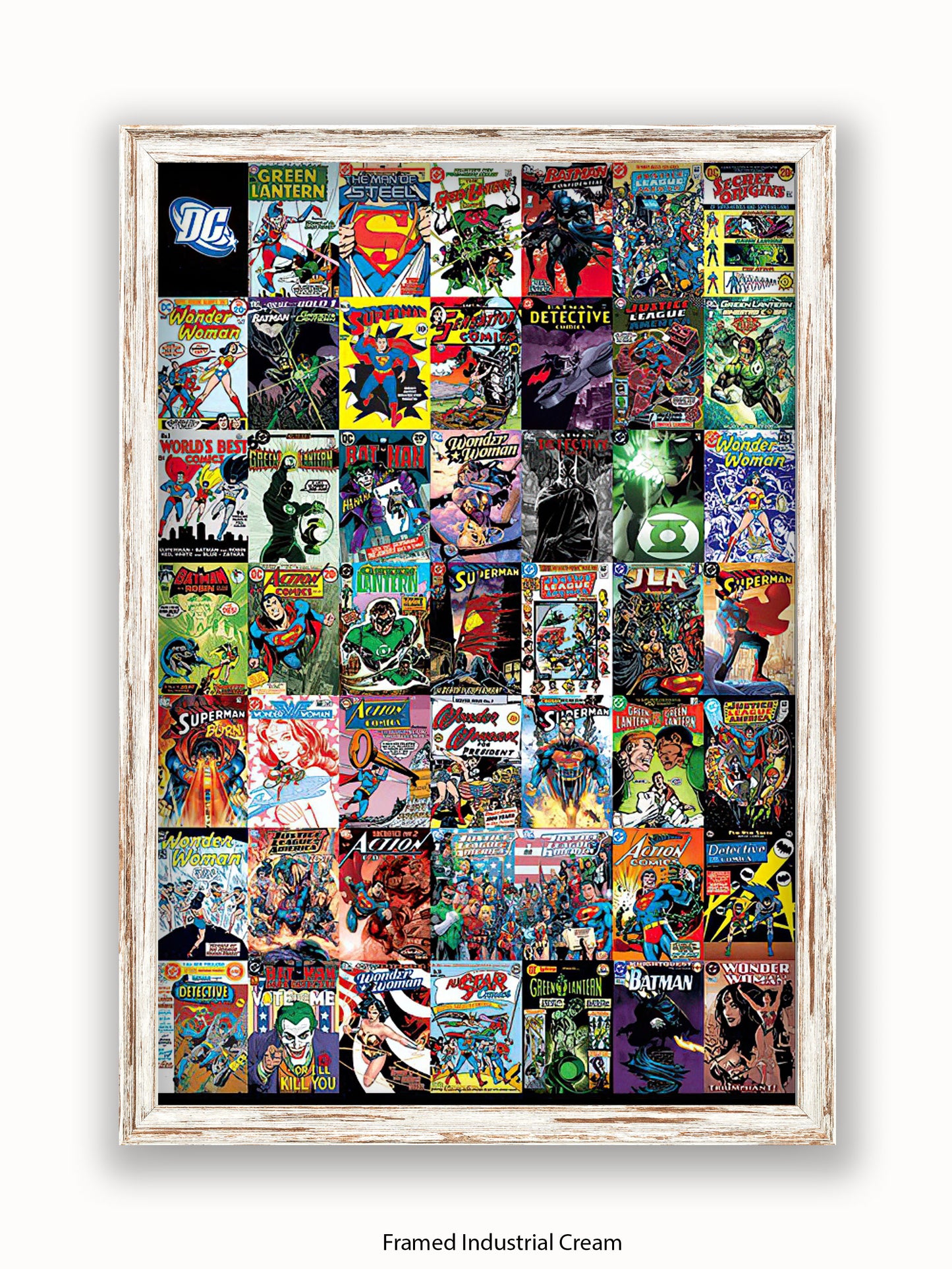 DC  Heroes  Montage Poster