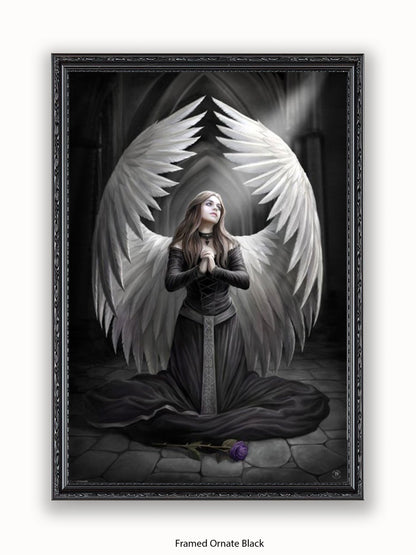 Anne Stokes  Prayer Poster