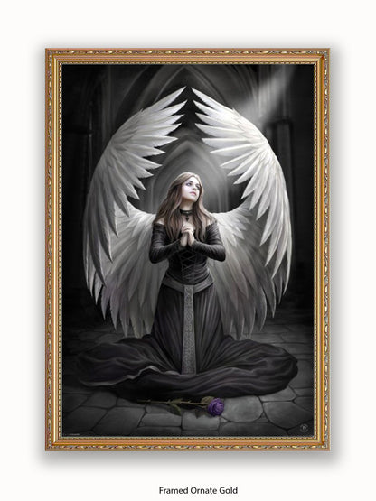 Anne Stokes  Prayer Poster