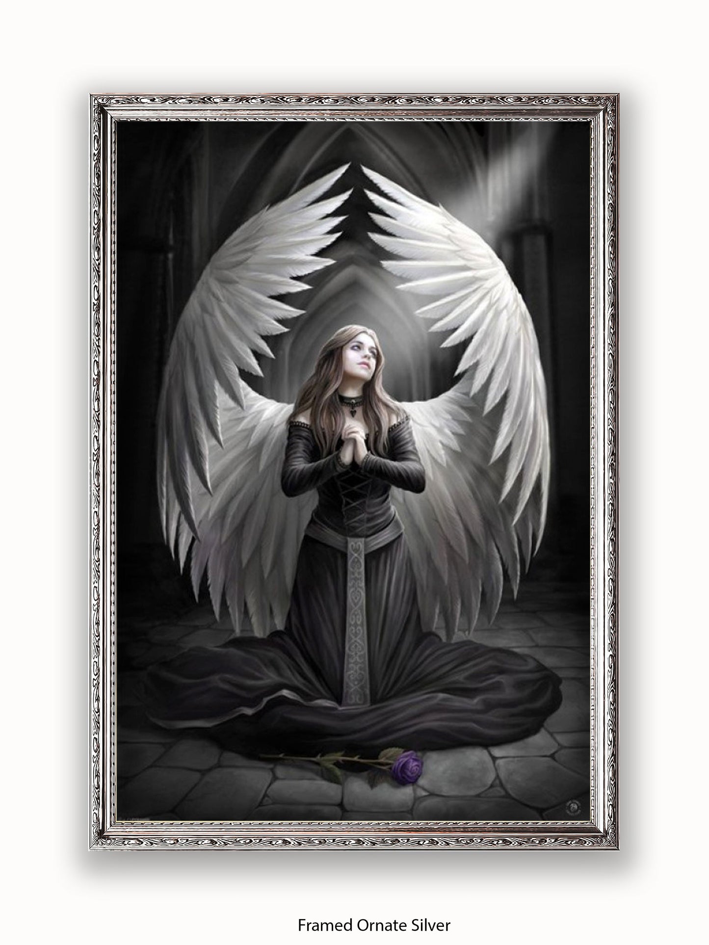 Anne Stokes  Prayer Poster