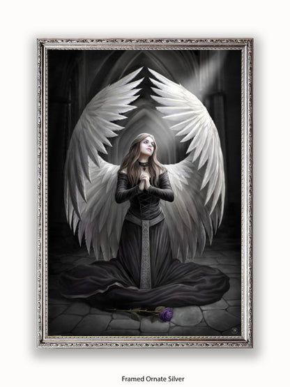 Anne Stokes  Prayer Poster