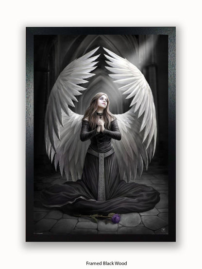 Anne Stokes  Prayer Poster