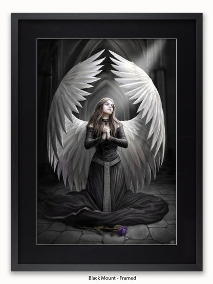 Anne Stokes  Prayer Poster
