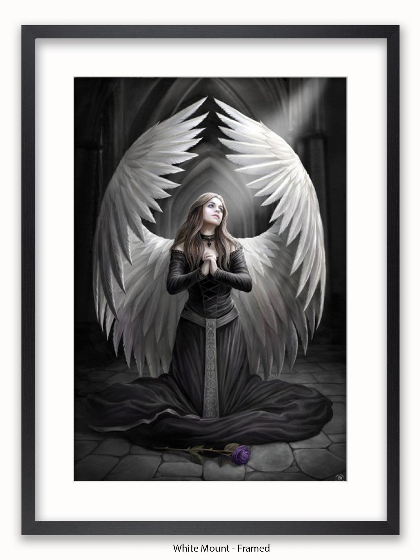 Anne Stokes  Prayer Poster