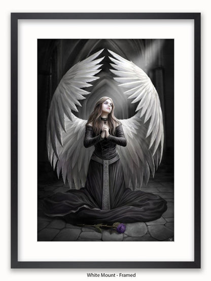Anne Stokes  Prayer Poster