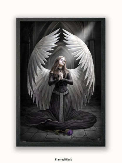 Anne Stokes  Prayer Poster