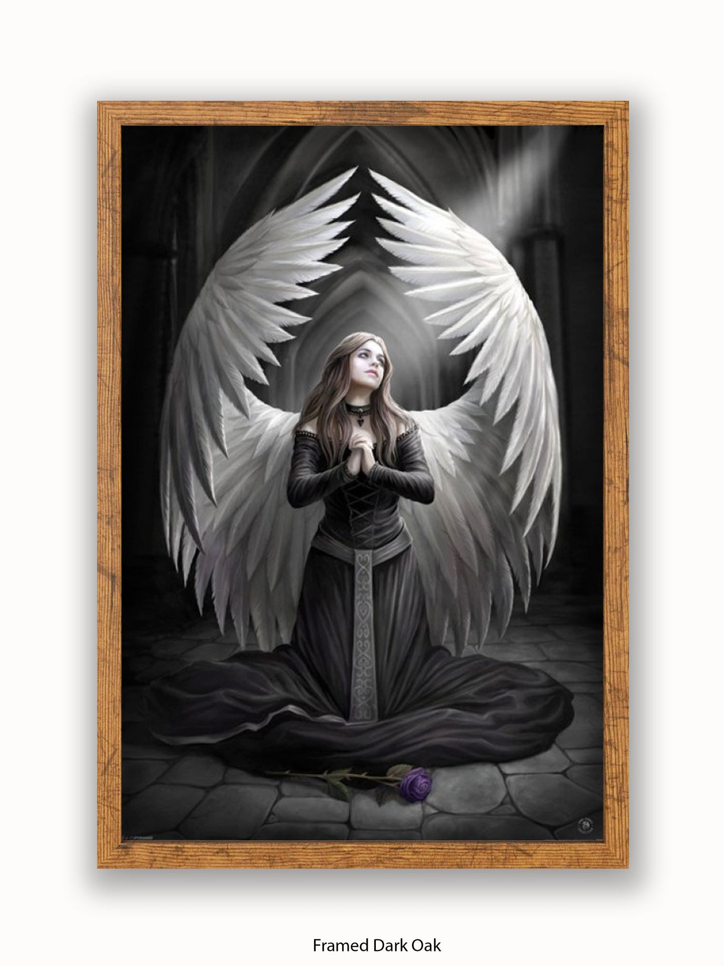 Anne Stokes  Prayer Poster