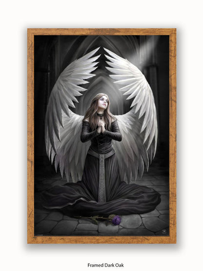 Anne Stokes  Prayer Poster