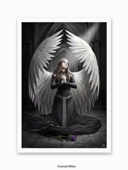 Anne Stokes  Prayer Poster
