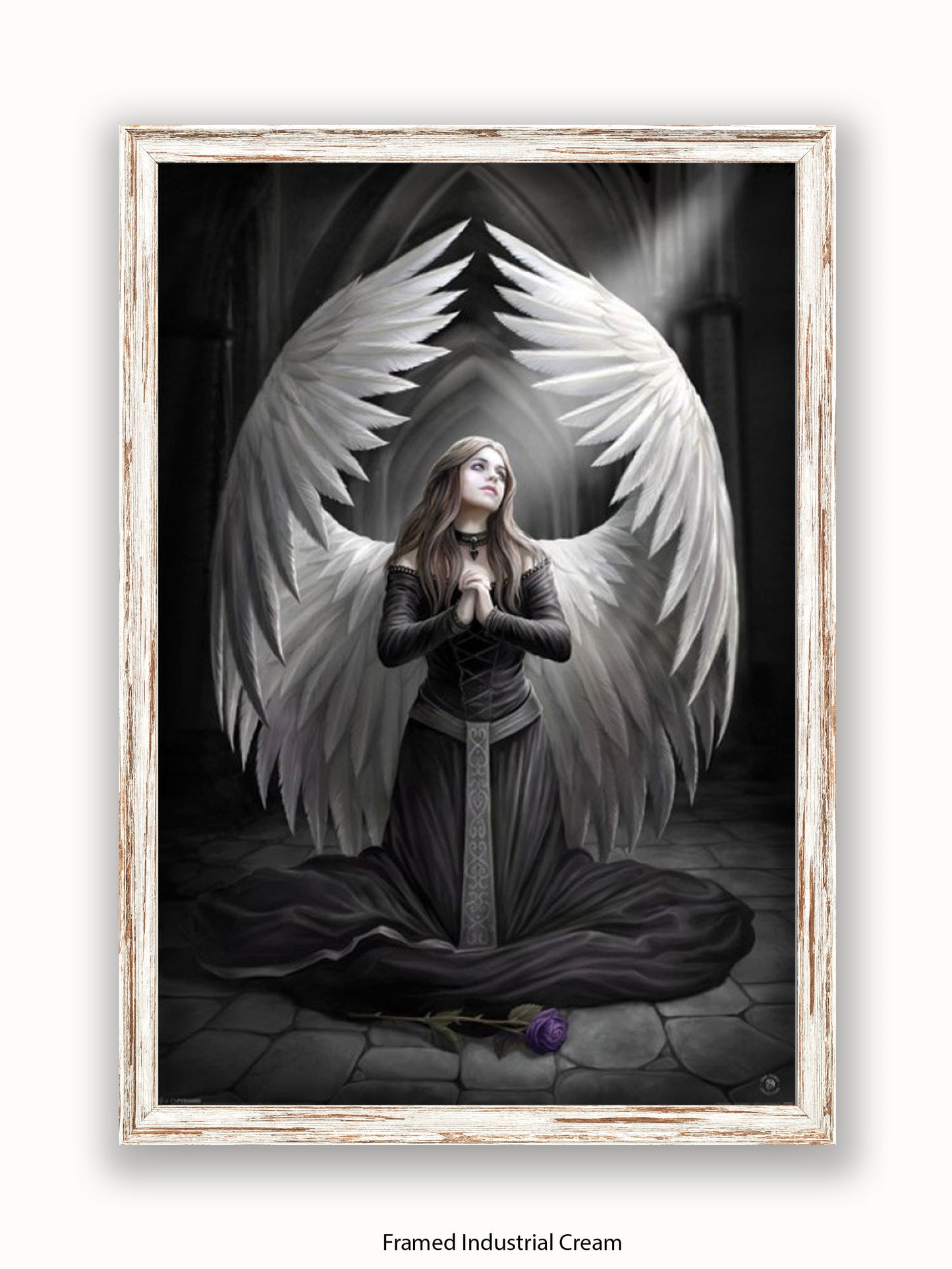 Anne Stokes  Prayer Poster