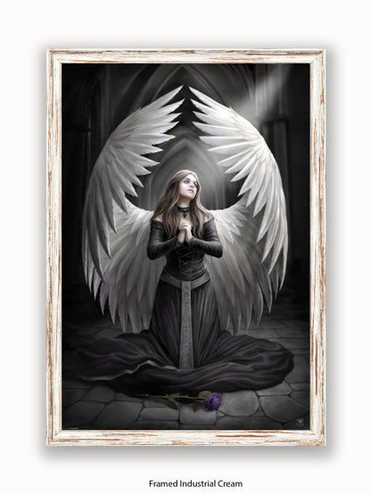 Anne Stokes  Prayer Poster