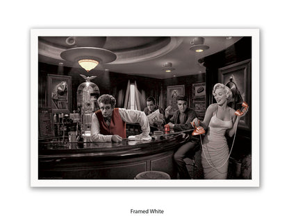 Hollywood Legends Cafe Art Poster | Java Dreams | Consani