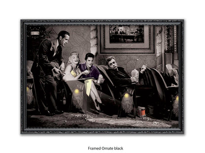 Pop Corn - Chris Consani Hollywood Legends Cinema Fantasy Art Poster