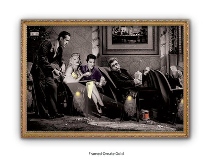 Pop Corn - Chris Consani Hollywood Legends Cinema Fantasy Art Poster