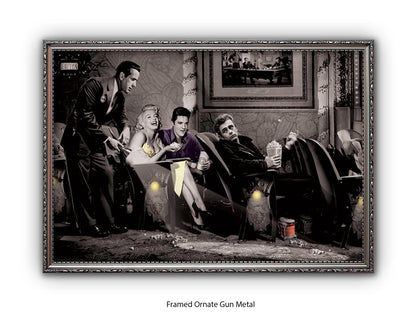 Pop Corn - Chris Consani Hollywood Legends Cinema Fantasy Art Poster