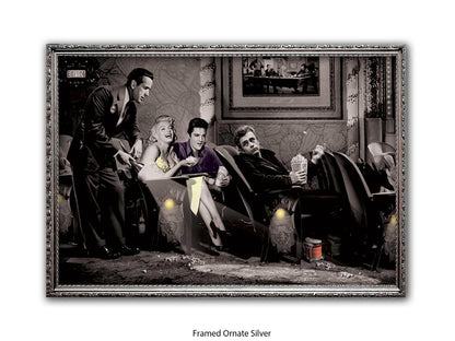 Pop Corn - Chris Consani Hollywood Legends Cinema Fantasy Art Poster