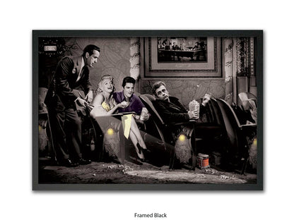 Pop Corn - Chris Consani Hollywood Legends Cinema Fantasy Art Poster