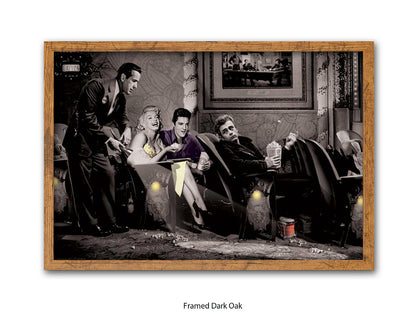 Pop Corn - Chris Consani Hollywood Legends Cinema Fantasy Art Poster