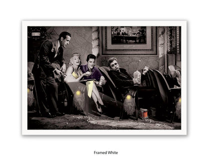Pop Corn - Chris Consani Hollywood Legends Cinema Fantasy Art Poster