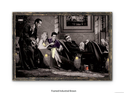 Pop Corn - Chris Consani Hollywood Legends Cinema Fantasy Art Poster