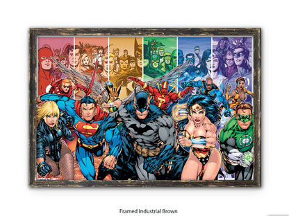 DC Comics - Justice League of America - Group Poster