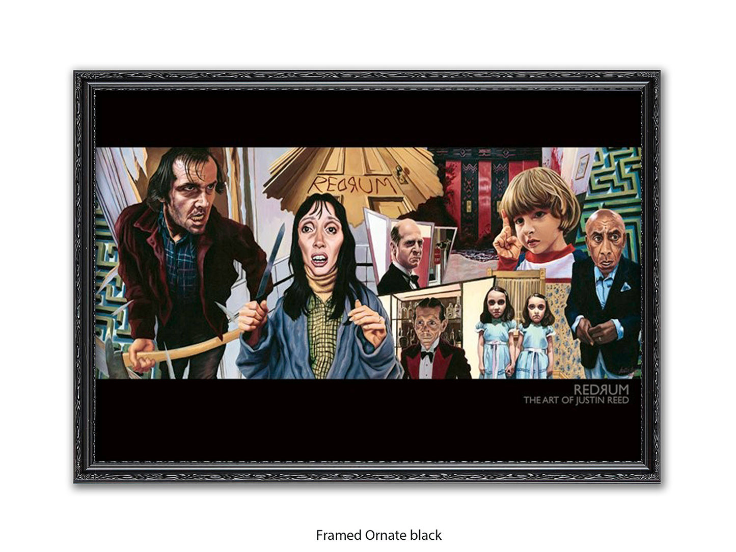 Redrum - Murder  Cinema Art Poster | Justin Reed