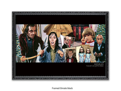 Redrum - Murder  Cinema Art Poster | Justin Reed