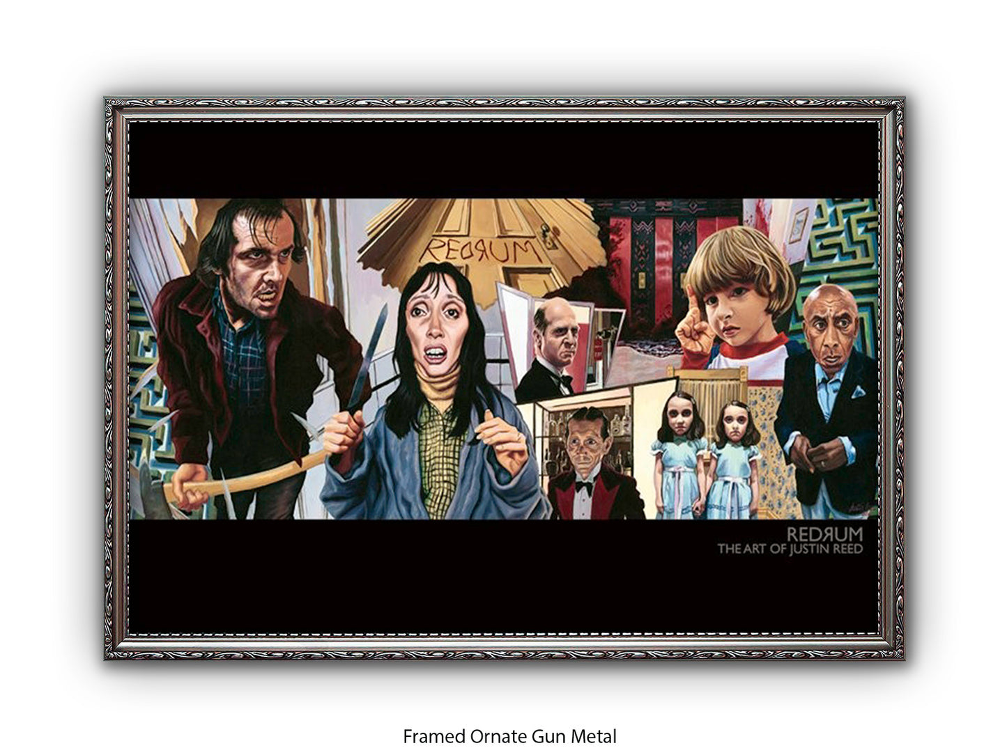 Redrum - Murder  Cinema Art Poster | Justin Reed