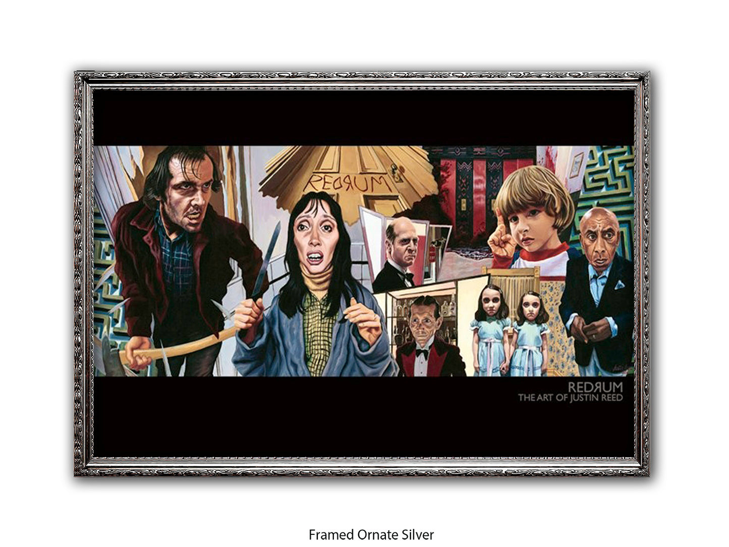 Redrum - Murder  Cinema Art Poster | Justin Reed