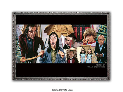 Redrum - Murder  Cinema Art Poster | Justin Reed