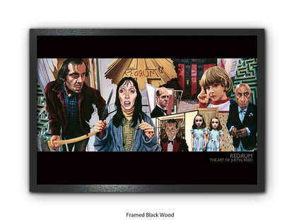 Redrum - Murder  Cinema Art Poster | Justin Reed