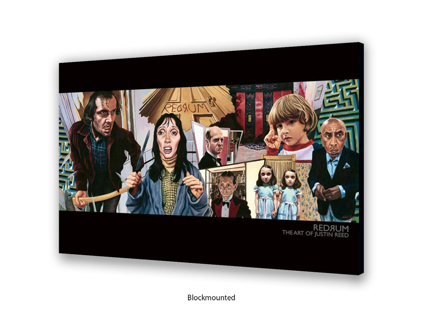 Redrum - Murder  Cinema Art Poster | Justin Reed