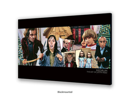 Redrum - Murder  Cinema Art Poster | Justin Reed