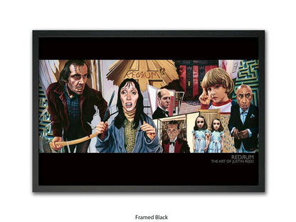 Redrum - Murder  Cinema Art Poster | Justin Reed