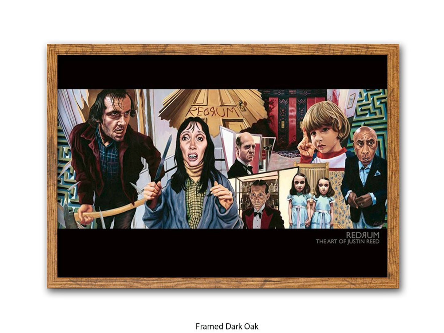 Redrum - Murder  Cinema Art Poster | Justin Reed