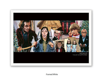 Redrum - Murder  Cinema Art Poster | Justin Reed
