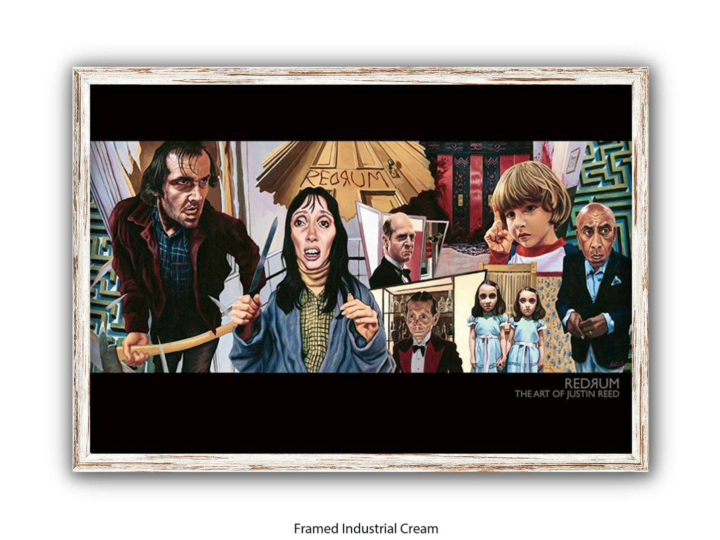 Redrum - Murder  Cinema Art Poster | Justin Reed