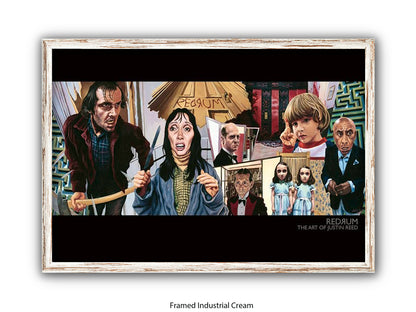 Redrum - Murder  Cinema Art Poster | Justin Reed
